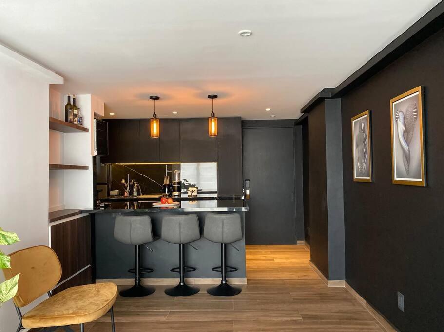Black Loft. Moderno Y Nuevo, Super Ubicado. Ciudad de México Exterior foto